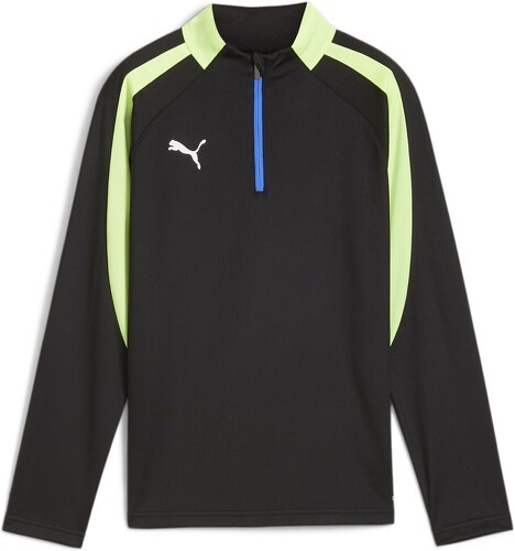 PUMA-Haut à 1/4 zip individualLIGA Enfant et Adolescent-0