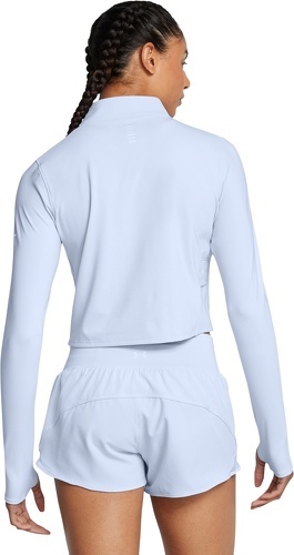 UNDER ARMOUR-Sweatshirt 1/2 zip en maille femme Under Armour Launch Elite-3