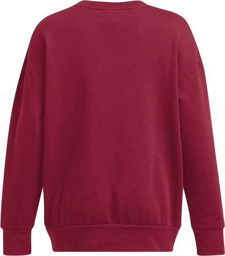 UNDER ARMOUR-Sweatshirt à col ras du cou oversize femme Under Armour Icon Fleece-2