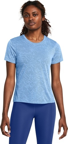 UNDER ARMOUR-T-shirt Launch Camo Horizon Blue/Reflective-1