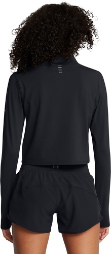 UNDER ARMOUR-Sweatshirt 1/2 zip en maille femme Under Armour Launch Elite-3