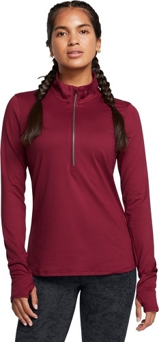 UNDER ARMOUR-Sweatshirt 1/2 zip femme Under Armour Qualifier-1