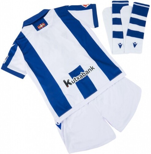 Real Sociedad-Macron Real Sociedad Primera Equipación 2024-2025 Niño-1