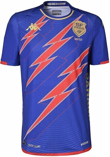 KAPPA-Maillot Kombat Pro Away Stade Français Paris 23/24-0