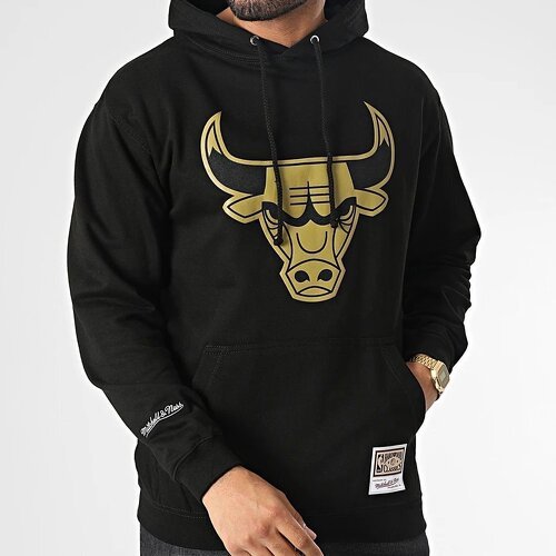 Mitchell & Ness-Sweatshirt à capuche Chicago Bulls-1