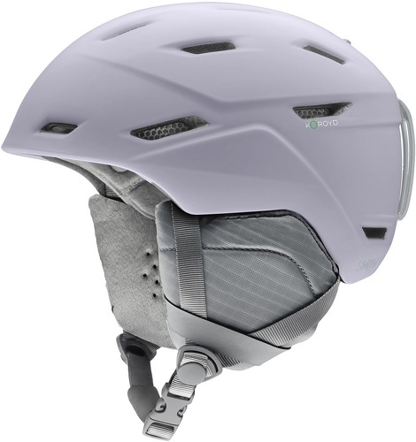 SMITH OPTICS-Casque De Ski / Snow Smith Mirage Matte Lunar Fog Femme-0