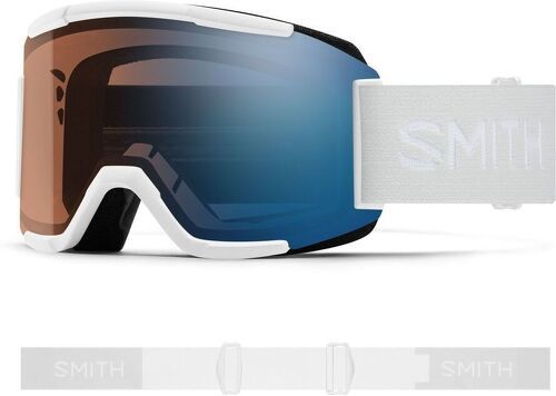 SMITH OPTICS-Masque De Ski / Snow Smith Squad Photochromique Cat 1 – 3 White Vapor Homme-1