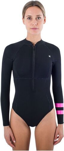 HURLEY-Hurley Femmes Advant 2mm Front Zip Printemps Combinaison Néoprène-0