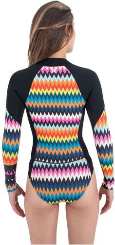 HURLEY-Hurley Femmes Advant 2mm Front Zip Printemps Combinaison Néoprène-3