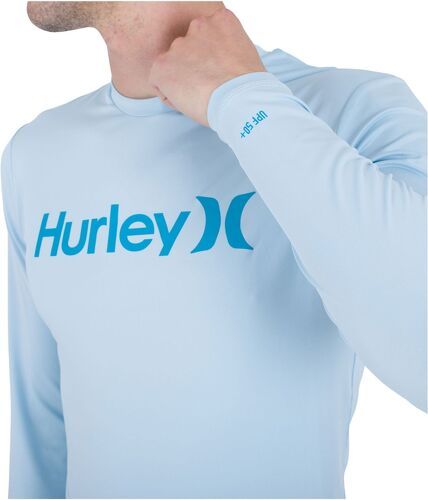 HURLEY-Hurley Hommes One And Only Quickdry Gilet Lycra à Manches Longues-2