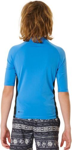 RIP CURL-Rip Curl Enfants Icons UV Brushed Short Sleeve Rash Guard-2