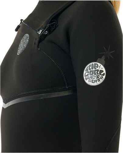 RIP CURL-Rip Curl Femmes E-Bomb 4/3mm Chest Zip Combinaison Néoprène 15MWF-4