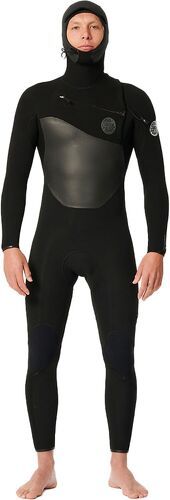 RIP CURL-Rip Curl Hommes Flashbomb 4/3mm à Capuche Chest Zip Combinaison N-0