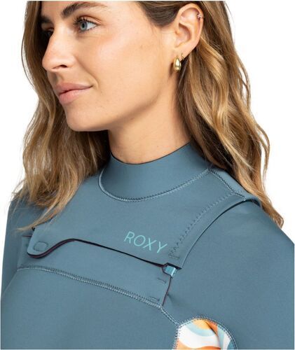 ROXY-Roxy Swell Series 4/3Mm Chest Zip Combinaison Néoprène Erj-3