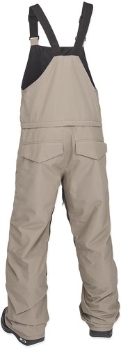 VOLCOM-Pantalon De Ski/snow Volcom Barkley Ins Bib Overall Chestnut Brown Garçon-1