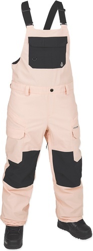 VOLCOM-Pantalon De Ski/snow Volcom Creston 3d Stretch Bib Overall Coral Haze Femme-0