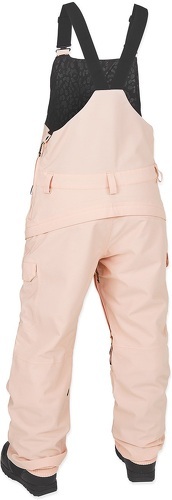 VOLCOM-Pantalon De Ski/snow Volcom Creston 3d Stretch Bib Overall Coral Haze Femme-1