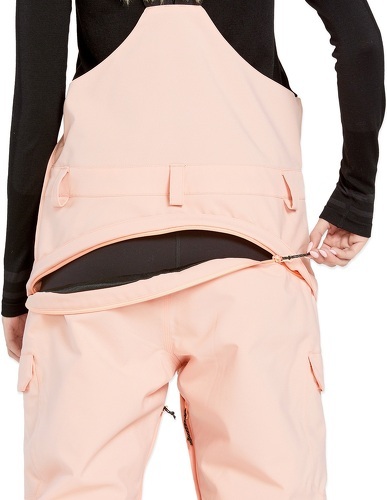 VOLCOM-Pantalon De Ski/snow Volcom Creston 3d Stretch Bib Overall Coral Haze Femme-2