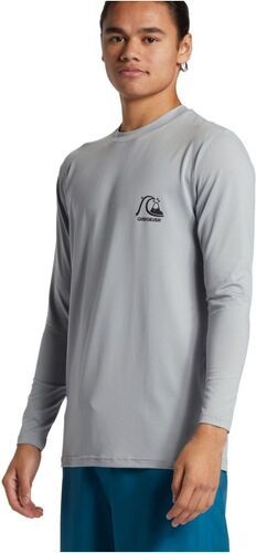 QUIKSILVER-Quiksilver Hommes DNA Bubble Logo Long Sleeve Surf Tee-2