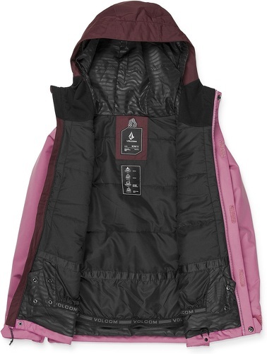 VOLCOM-Veste De Ski/snow Volcom Stone.91 Ins Blurred Violet Fille-2