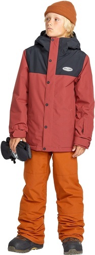 VOLCOM-Veste De Ski/snow Volcom Stone.91 Ins Redwood Garçon-2