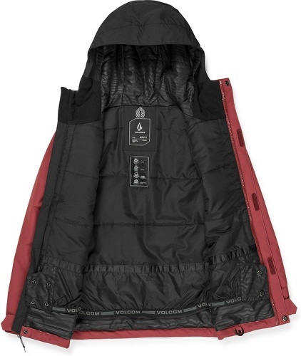 VOLCOM-Veste De Ski/snow Volcom Stone.91 Ins Redwood Garçon-3