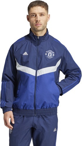 adidas-Veste de survêtement Manchester United 2024/25-1