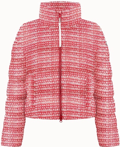 POIVRE BLANC-Doudoune Poivre Synthetic Down 1203 Tweed Scarlet-0