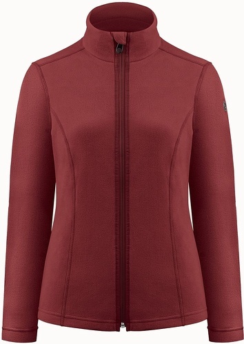 POIVRE BLANC-Veste Polaire Poivre Micro Fleece Veste 1500 Burgundy-0