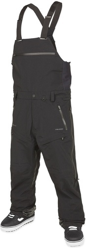 VOLCOM-Pantalon De Ski/snow Volcom 3l Gore-tex Bib Overhauler Black Homme-0