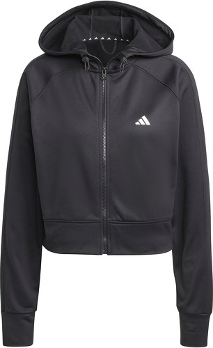 adidas-Veste de survêtement à capuche zippée femme adidas Aeroready-0