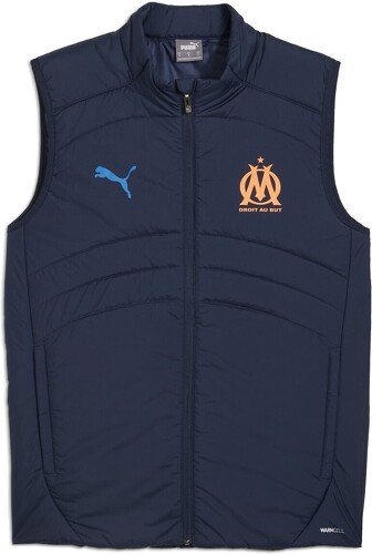 PUMA-Puma Om Gilet Manches Longues Marine 2024/2025-0