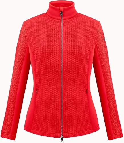 POIVRE BLANC-Veste Polaire Poivre Stretch Fleece Veste 1603 Scarlet-0