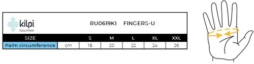 Kilpi-Kilpi Gants Longs Fingers-1
