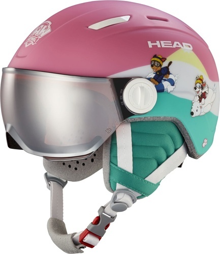 HEAD-Casque De Ski / Snow Head Maja Visor Paw Fille-0