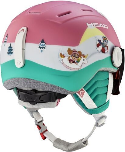 HEAD-Casque De Ski / Snow Head Maja Visor Paw Fille-1