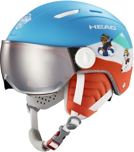 HEAD-Casque De Ski / Snow Head Mojo Visor Paw Garçon-0