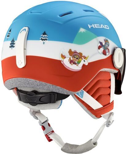 HEAD-Casque De Ski / Snow Head Mojo Visor Paw Garçon-1