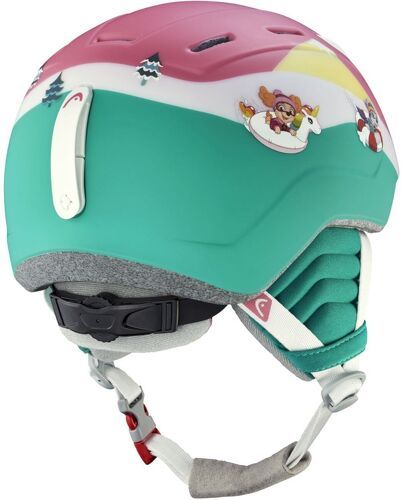 HEAD-Casque + Masque De Ski / Snow Head Maja Set Paw Fille-1