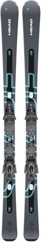 HEAD-Pack Ski Head Shape E-v8 Sw + Fixations Pr 11 Gw Homme-0