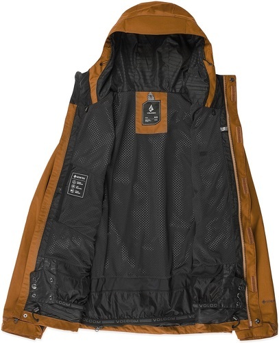 VOLCOM-Veste De Ski/snow Volcom Dua Gore-tex Caramel Homme-3