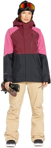 VOLCOM-Veste De Ski/snow Volcom V.co Aris Ins Gore Burgundy Femme-3