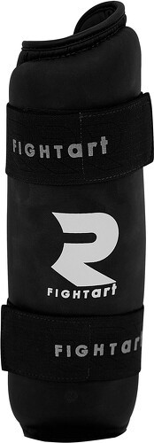 Fightart-Protège-tibia - entraînement - Modèle noir-1
