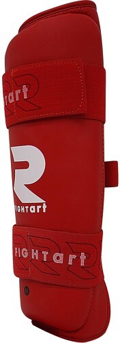 Fightart-Protège-tibia - entraînement - Modèle rouge-0