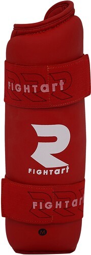 Fightart-Protège-tibia - entraînement - Modèle rouge-1