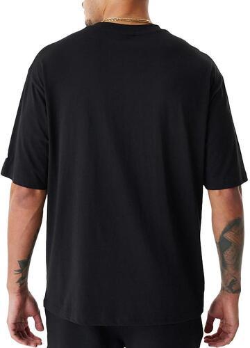 NEW ERA-T-shirt Noir Homme New Era  Team Script Los Angeles Lakers-1