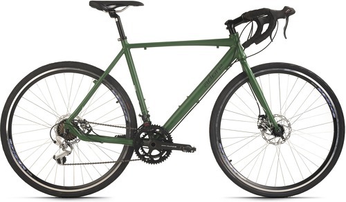 Adore-Vélo de course Gravelbike 28'' „G3006" Cadre Aluminium vert 14 vitesses ADORE-1