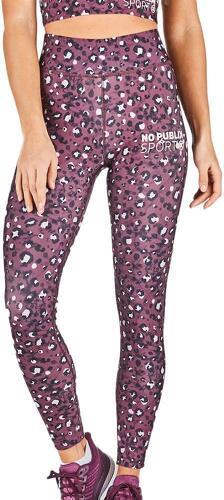 No Publik-Legging Violet à Motifs Femme No Publik Fauve-0