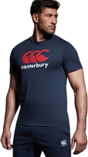 CANTERBURY-T-shirt Canterbury Logo Bleu-1