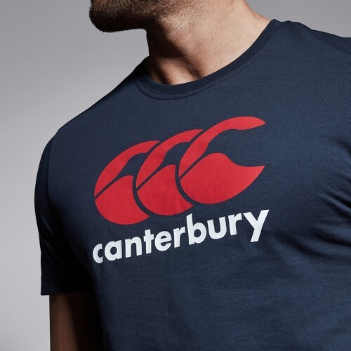 CANTERBURY-T-shirt Canterbury Logo Bleu-4